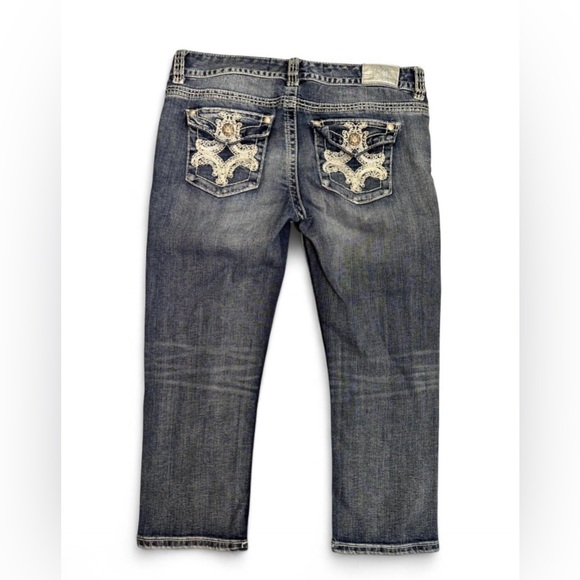 Men's Faded Blue Straight-Leg Jeans - Picture 2 of 5